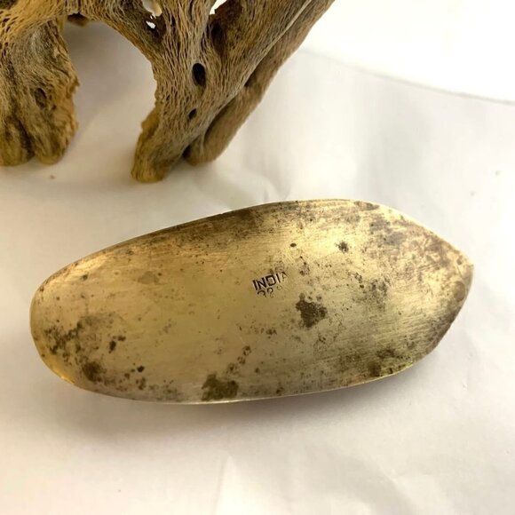 Vintage Brass Shoe Ashtray from India - Picture 4 of 6